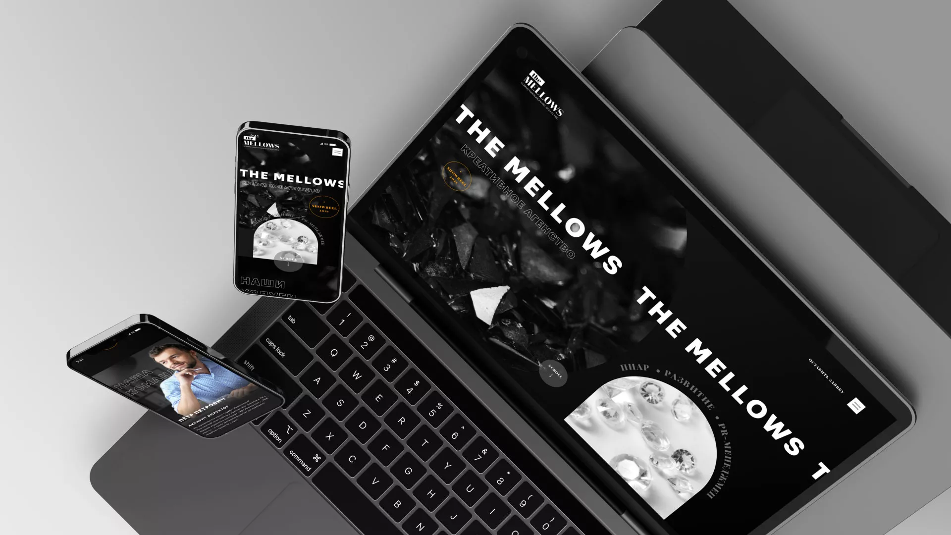 Разработка сайта креативного агентства «The Mellows» в Удомле